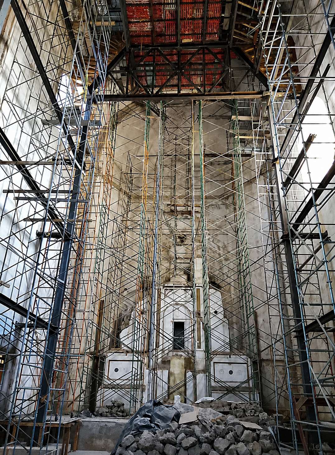 Trabajos en Ex Convento de Tlayacapan