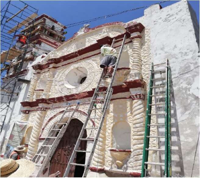 Restauración de la capilla de San Martín Caballero